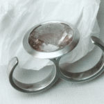 Doppelring: Silber, Rutilquarz, Weiten 56/59 --- 394,- €