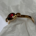 Ring: Rotgold, roter Spinell --- 662,- €2